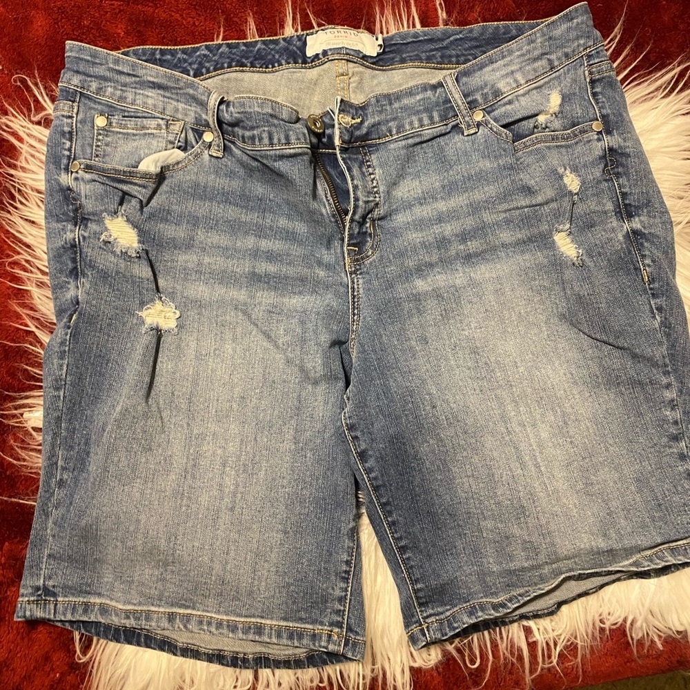 Torrid Jean Shorts